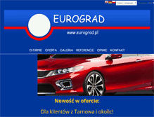 Tablet Screenshot of eurograd.pl